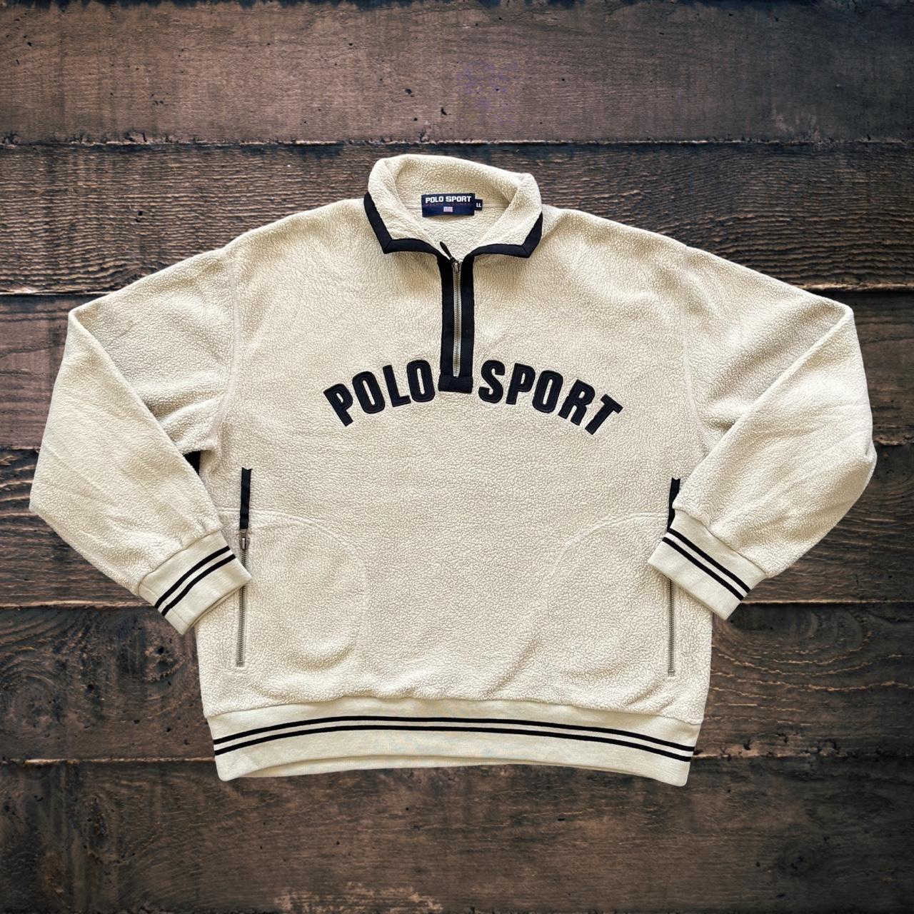 ◼️ Vintage Polo Sport Ralph Lauren Quarter Zip Fleece