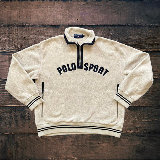 ◼️ Vintage Polo Sport Ralph Lauren Quarter Zip Fleece