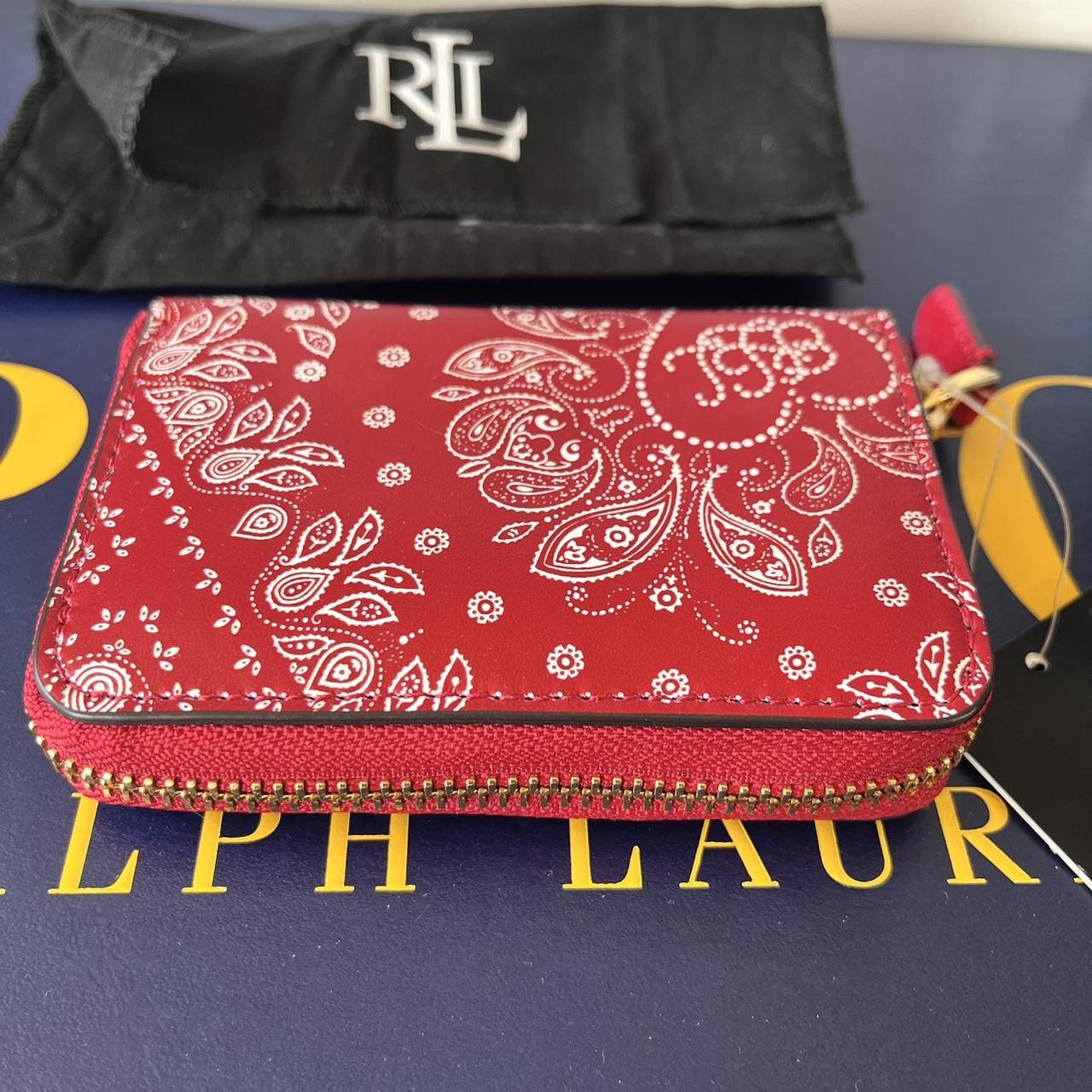 ◼️ NWT Polo Ralph Lauren Bandana Print Purse Wallet
