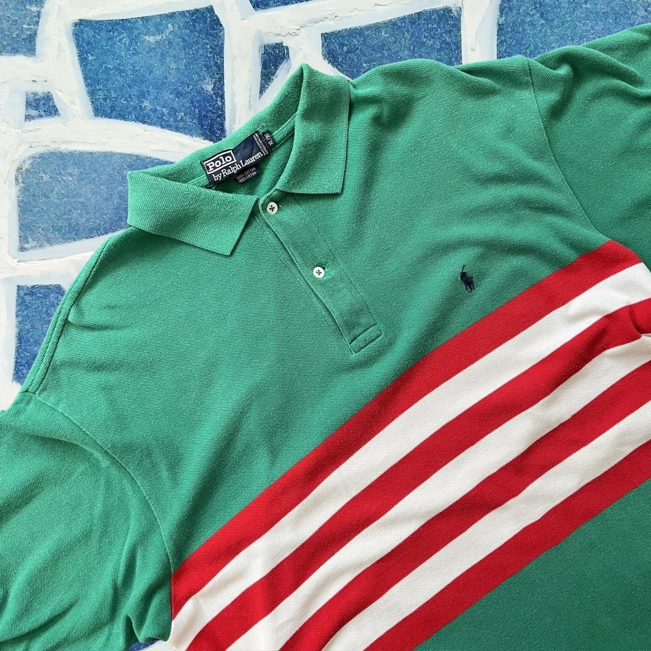 ◼️ Vintage Polo Ralph Lauren Short Sleeve Polo Shirt 90s Spellout