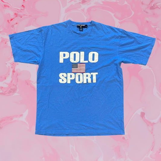 ◼️ Vintage Polo Sport Ralph Lauren Spellout T-Shirt