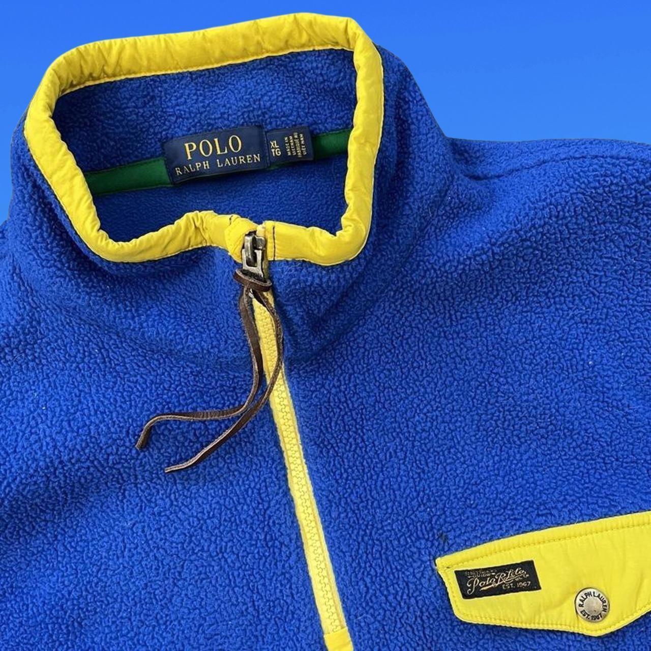 ◼️ Polo Ralph Lauren Quarter Zip Respect Wildlife Sportsman Fleece