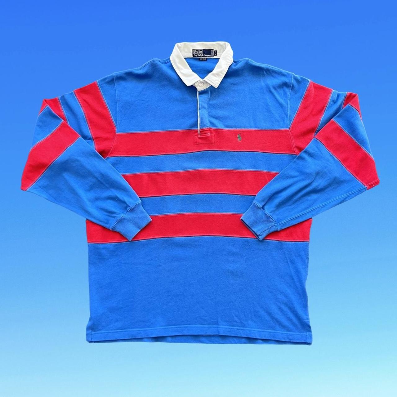 ◼️ Vintage Polo Ralph Lauren Striped Polo Shirt