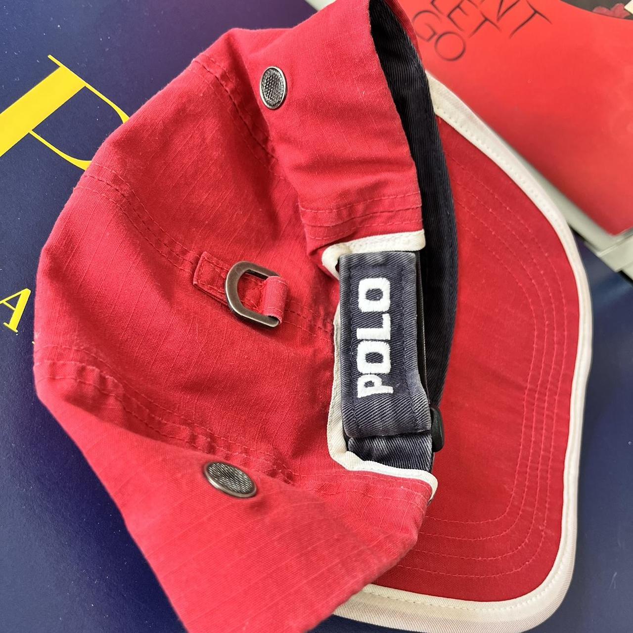 ◼️ Vintage Polo Sport P 12 M Challenge Yacht Sailing Ralph Lauren Strap Back Cap