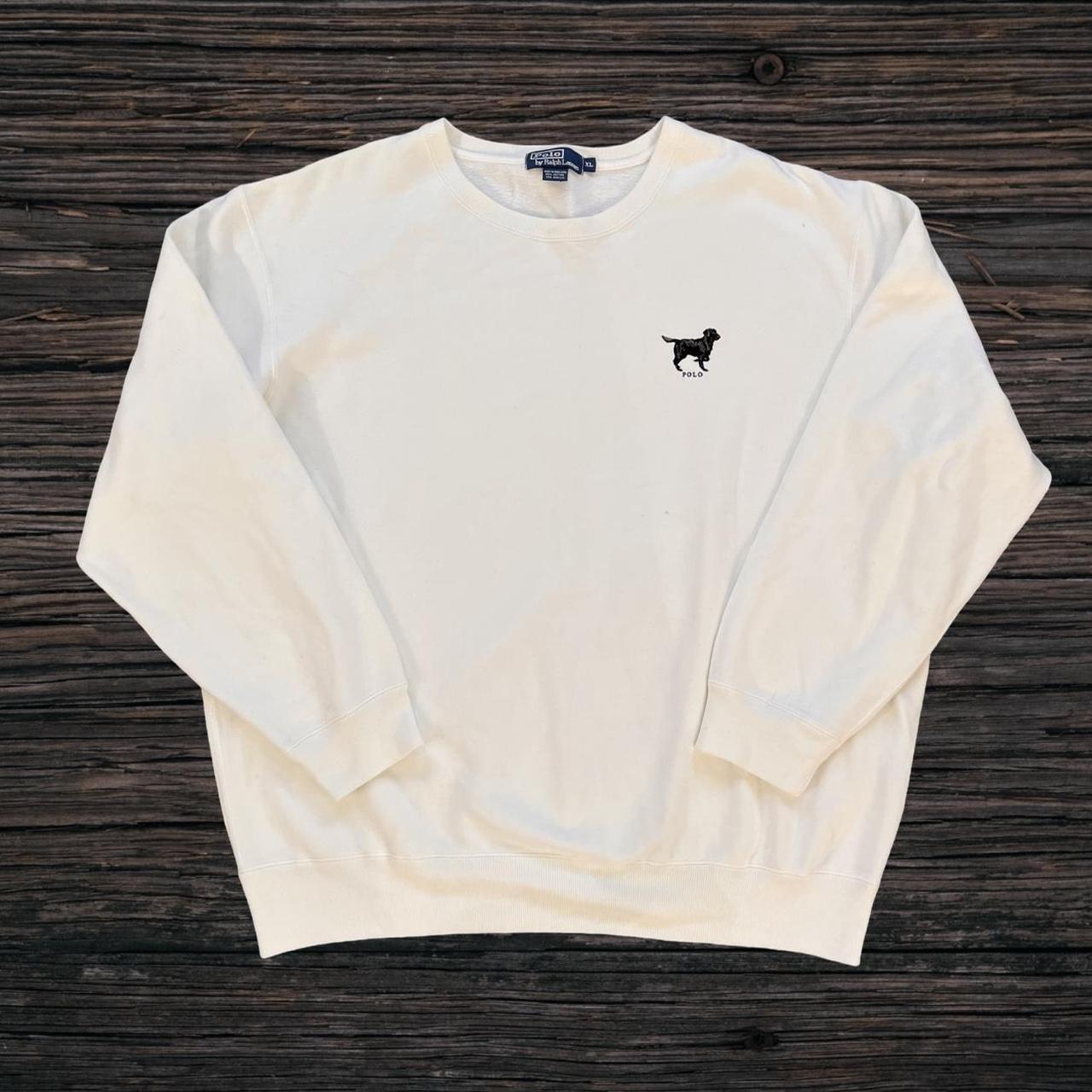 ◼️ Vintage Polo Ralph Lauren Dog Sweatshirt