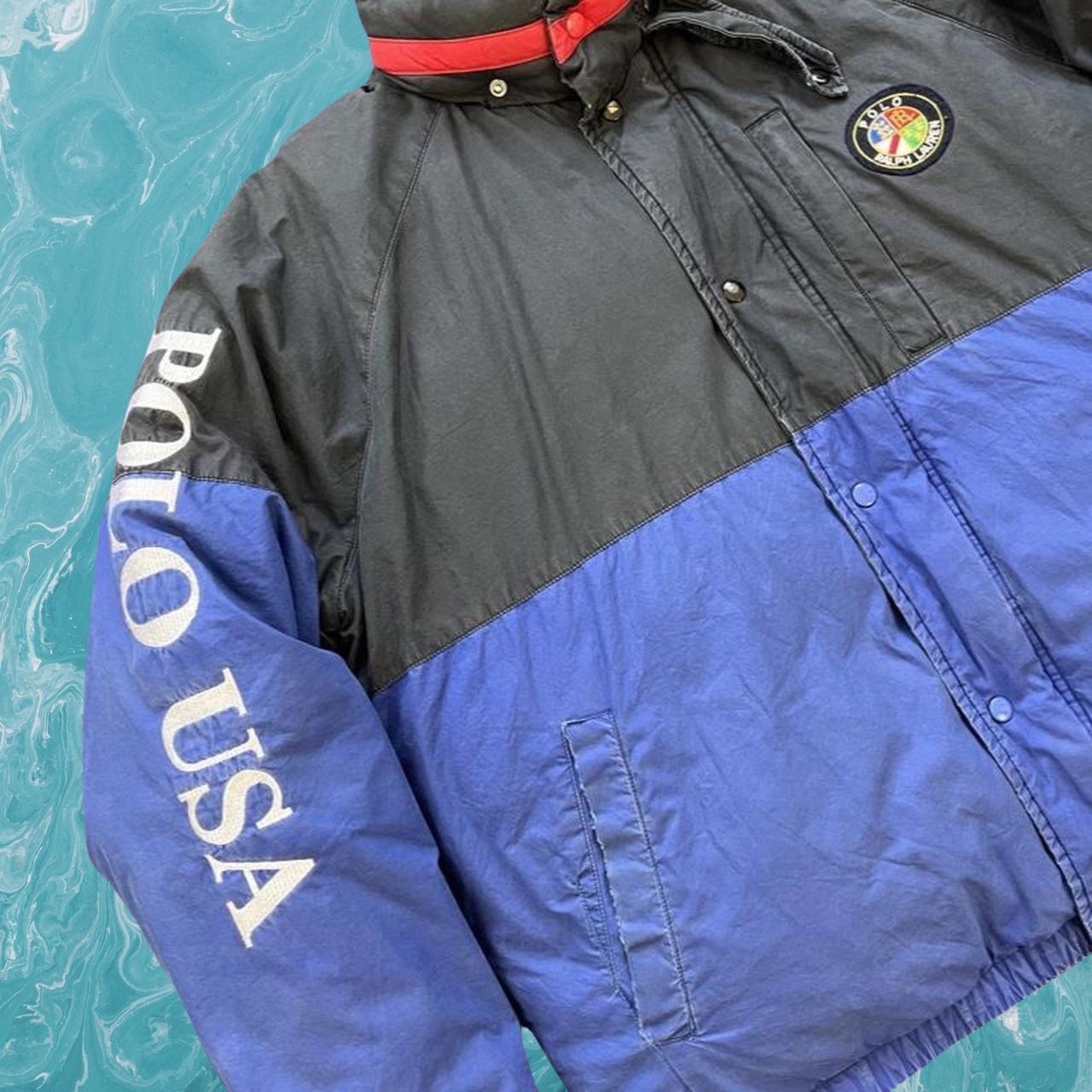 ◼️ Vintage OG Polo Ralph Lauren Cookie Puffer Jacket