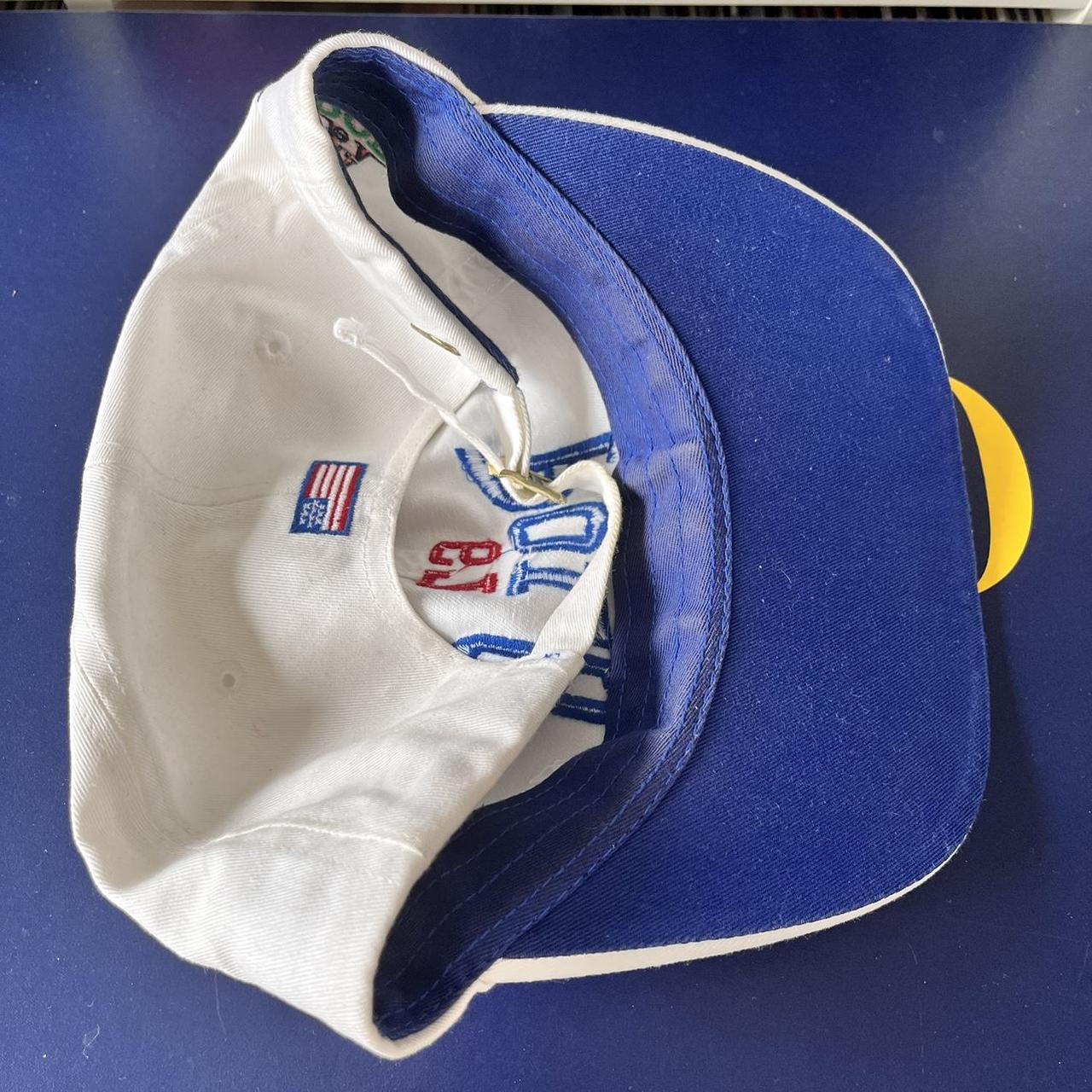 ◼️ Vintage Rare Polo Sport Ralph Lauren USA Spellout Peak Strapback Cap