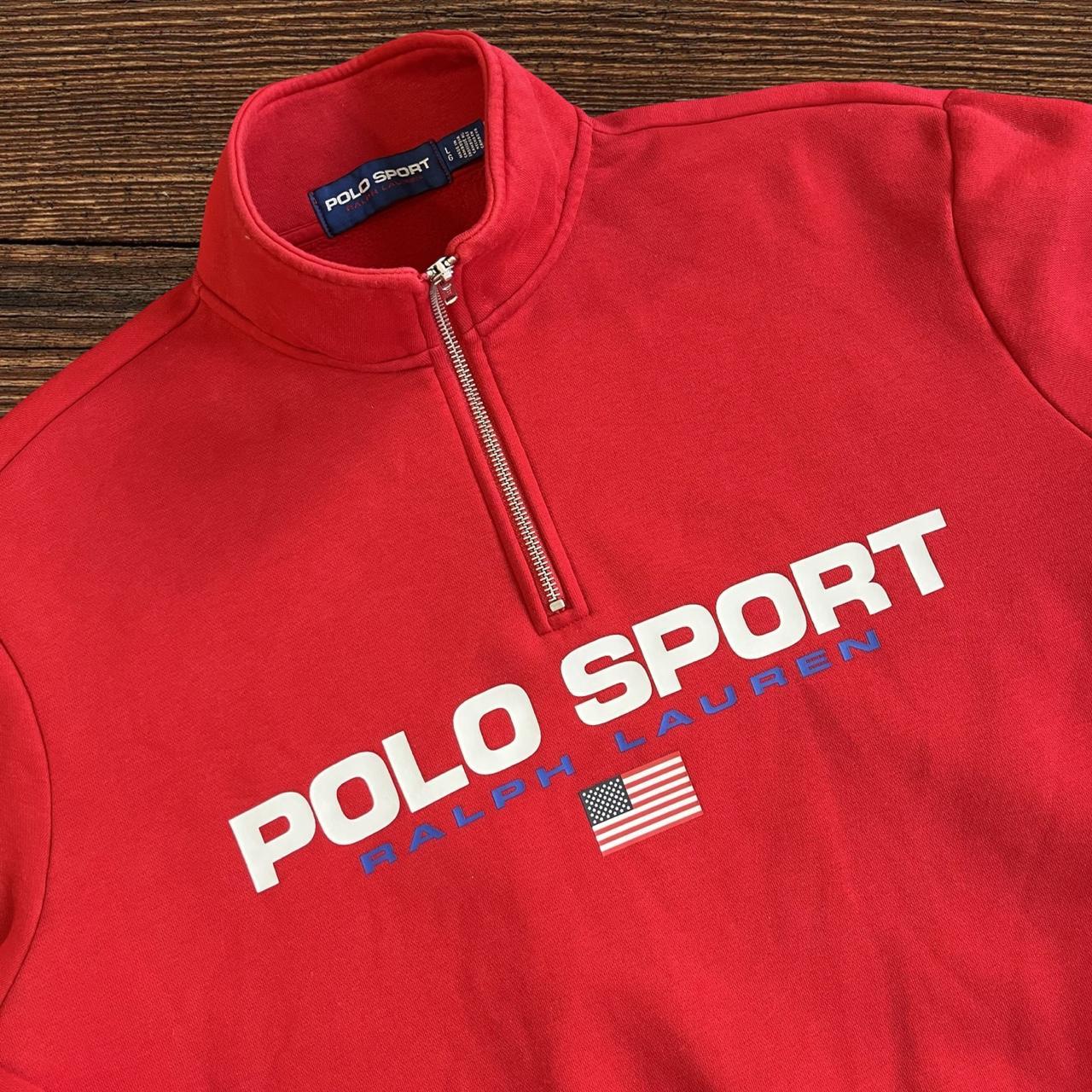 ◼️ Polo Sport Ralph Lauren Quarter Zip Sweater