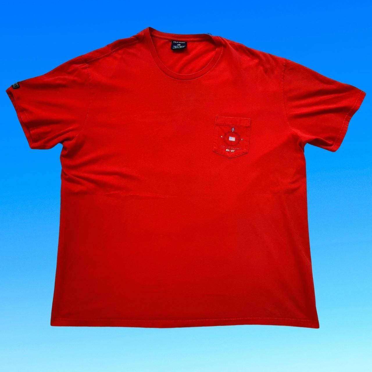 ◼️ Vintage Rare Polo Sport RL-67 Ralph Lauren T Shirt Tee Rare