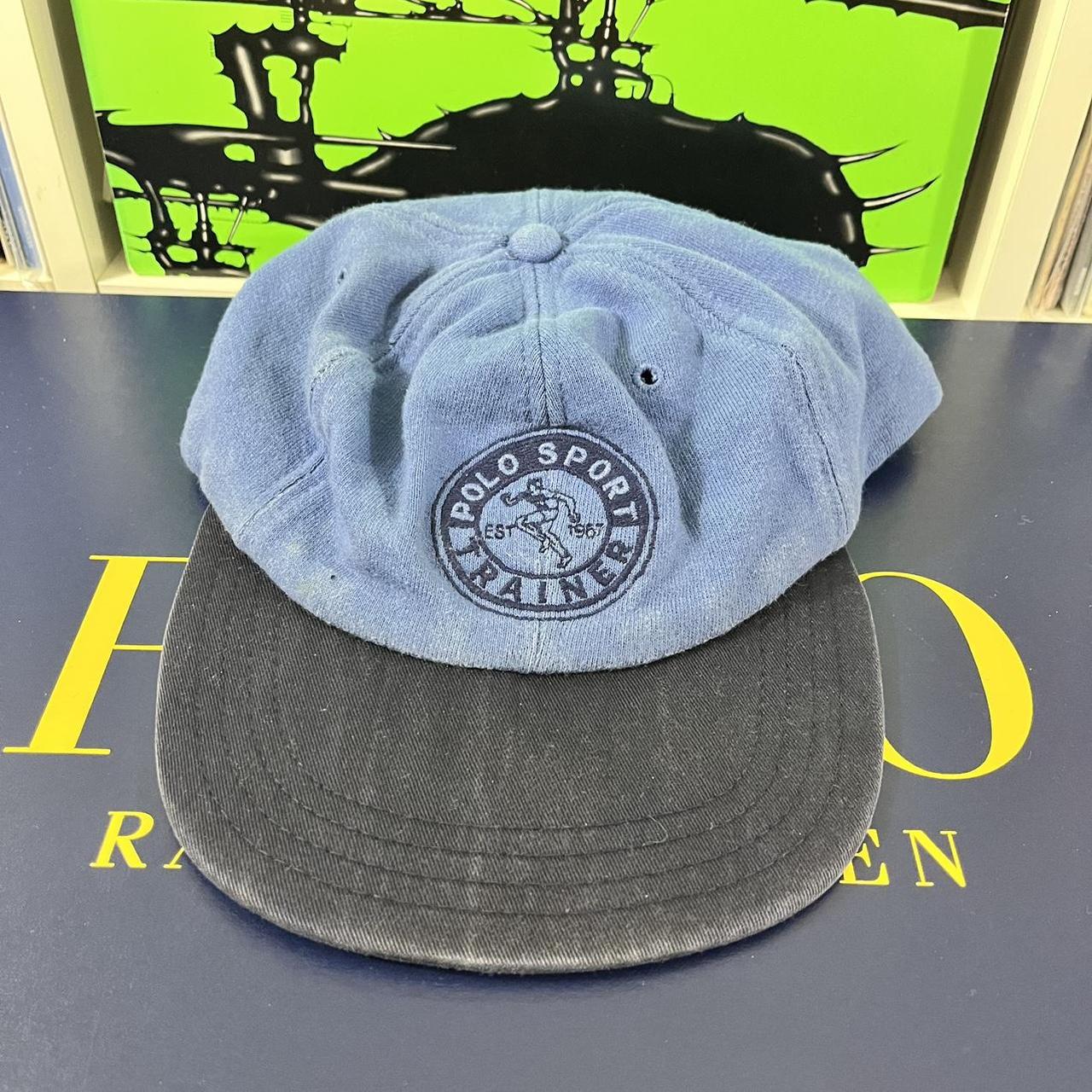 ◼️ Vintage Polo Sport Ralph Lauren Trainer Fitted Cap
