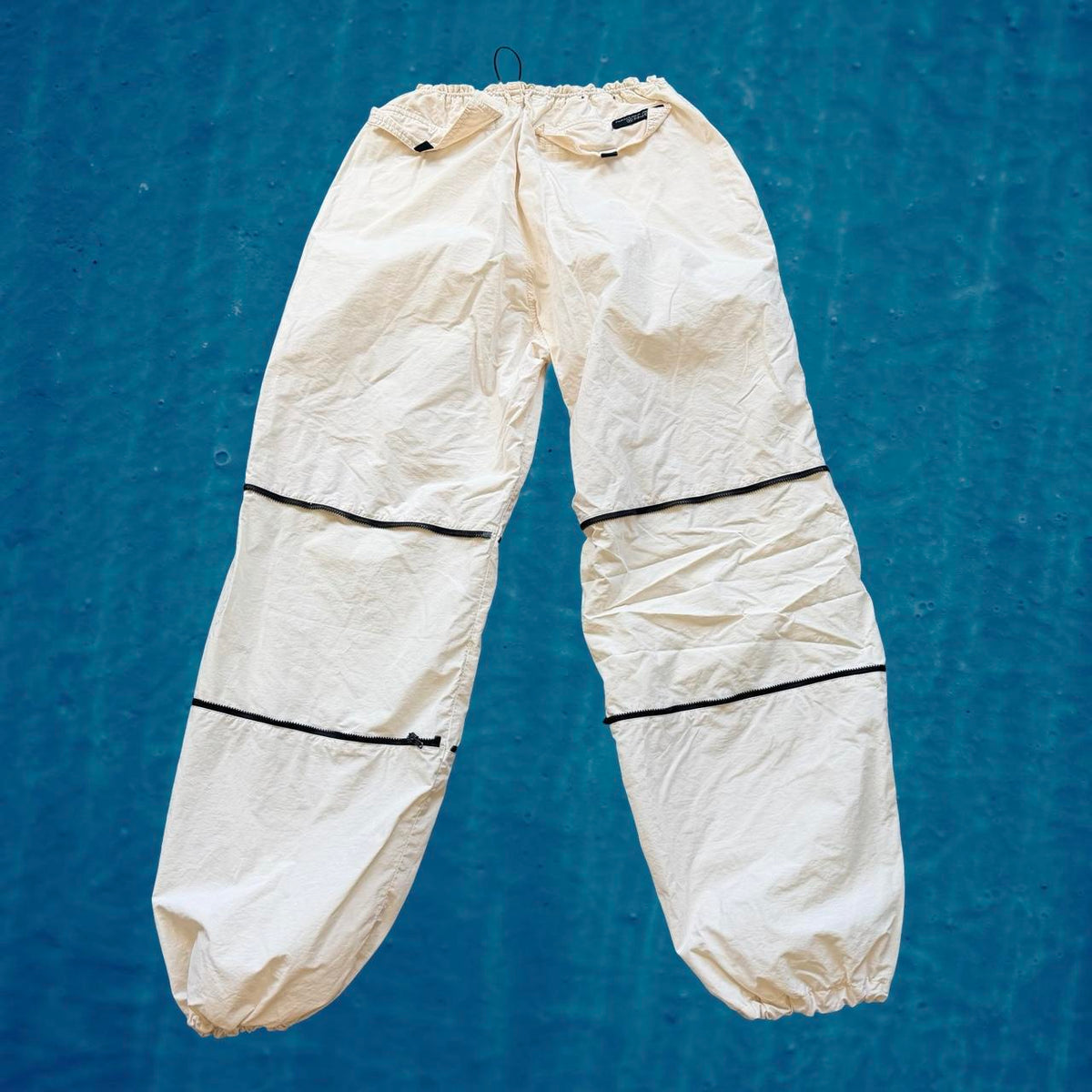 ◼️ Vintage Nautica Cargo Track Pants With Stowaway Legs