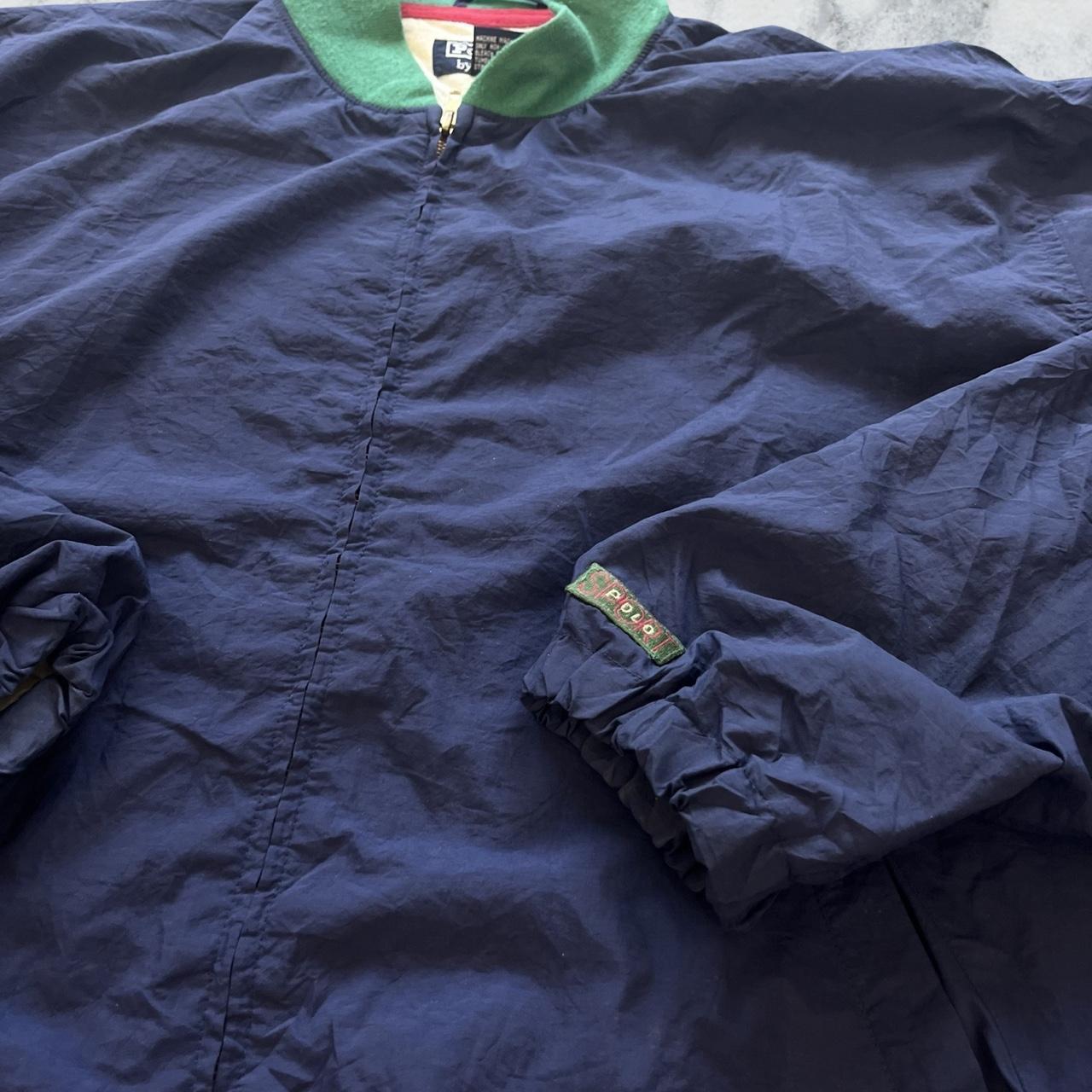 ◼️ Vintage OG Ralph Lauren Polo Sport Hi Tech Sport Jacket Windbreaker Cotton Lined