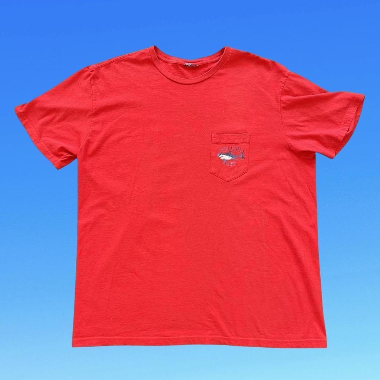 ◼️ Vintage Polo Sport Shark Ralph Lauren Script Pocket T Shirt