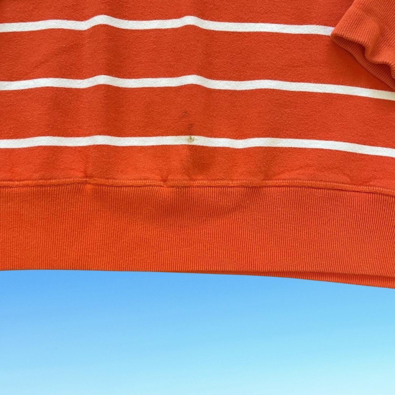 ◼️ Vintage Polo Ralph Lauren Classic Cross Flag Logo Stripe Sweater Sweatshirt Jumper