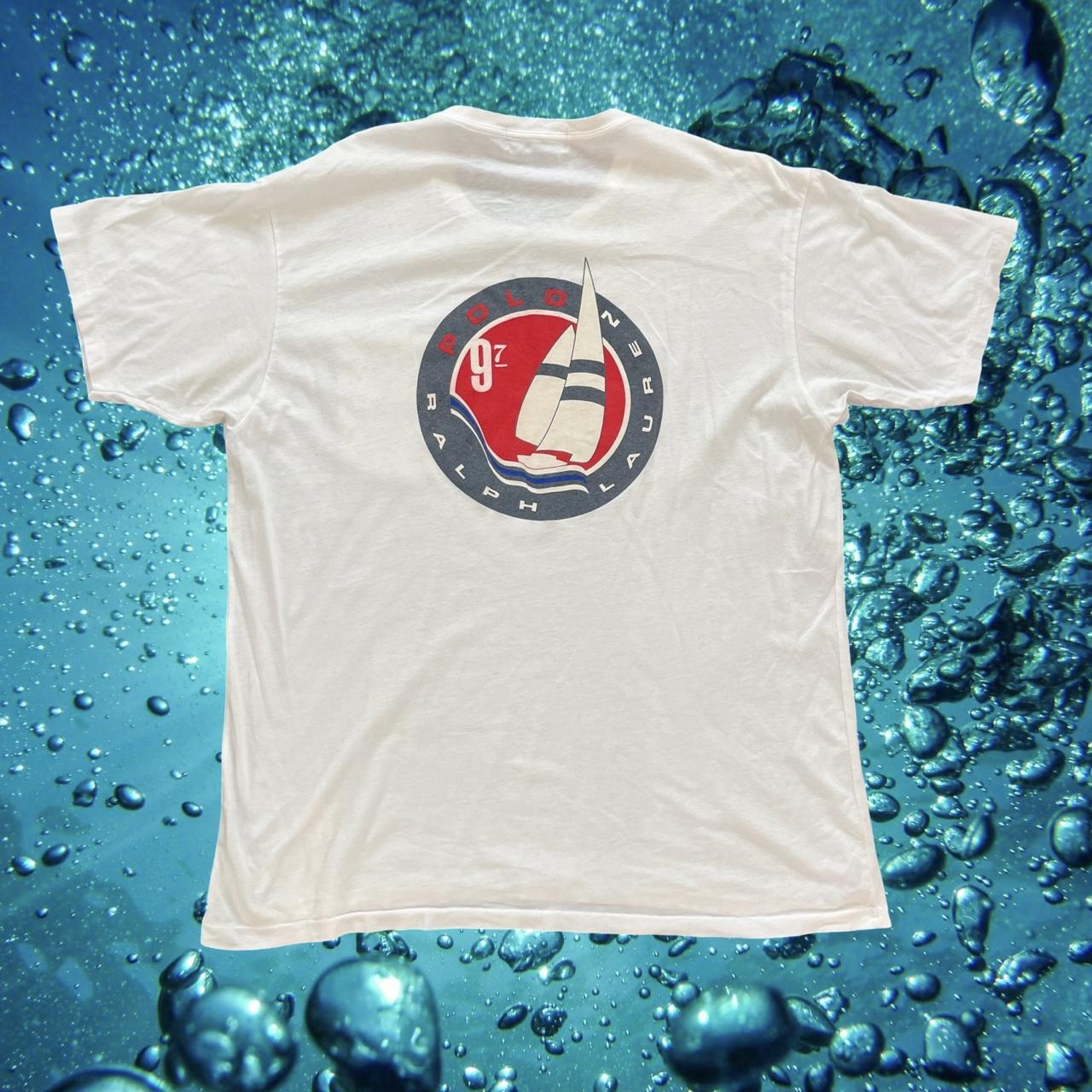 ◼️ Vintage Polo Sport 97 Sailing Ralph Lauren Pocket T Shirt