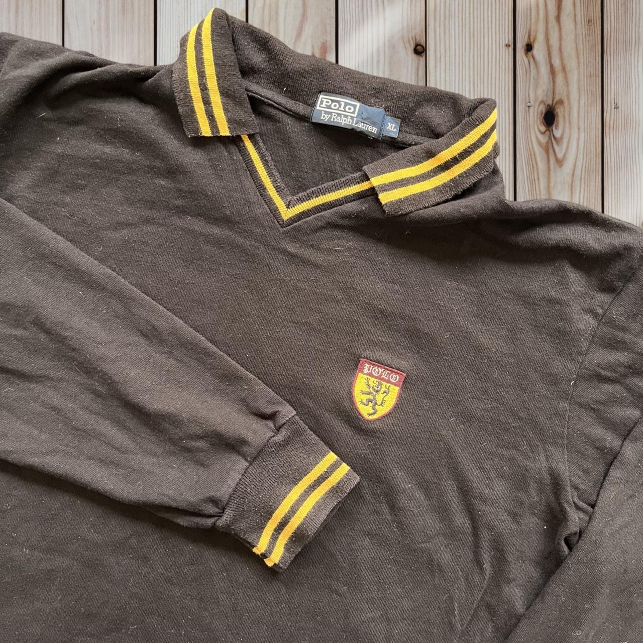 ◼️Vintage Polo Ralph Lauren Dragon Jersey Polo Shirt