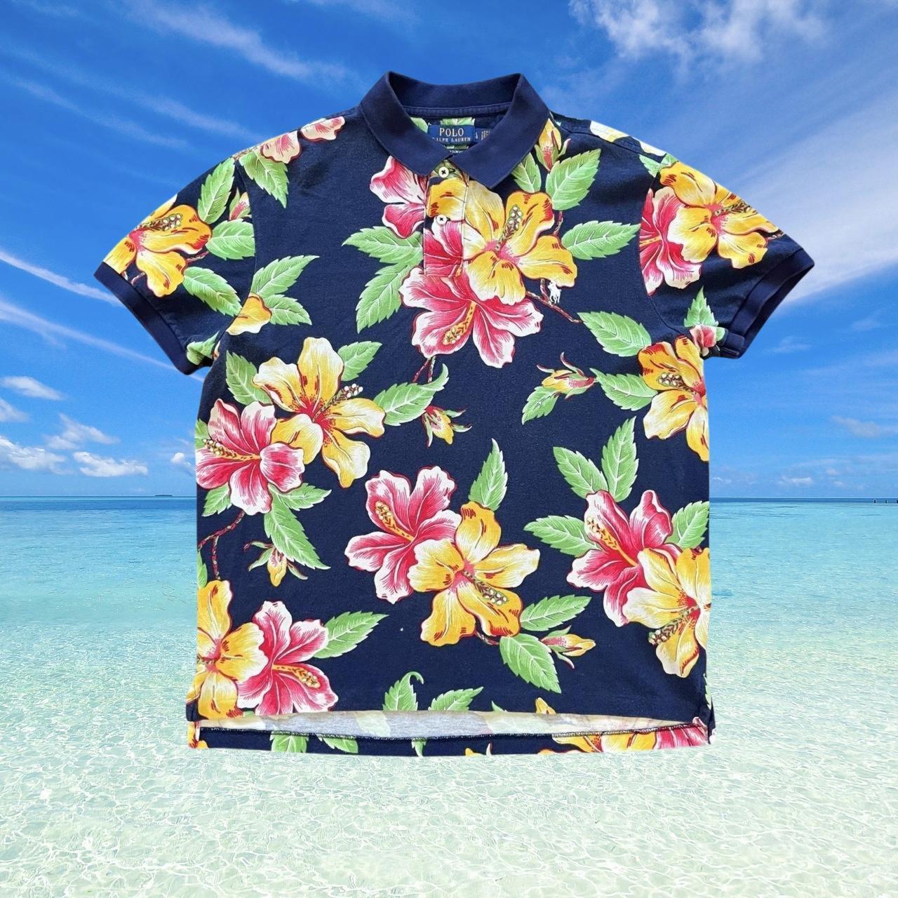 ◼️ Polo Ralph Lauren Floral Polo Shirt