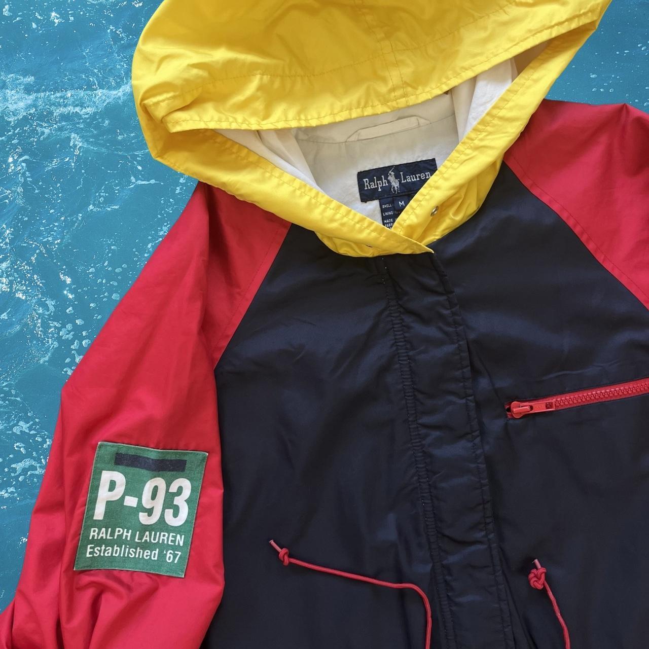 ◼️ Vintage Polo Ralph Lauren P-93 Windbreaker Trench Coat