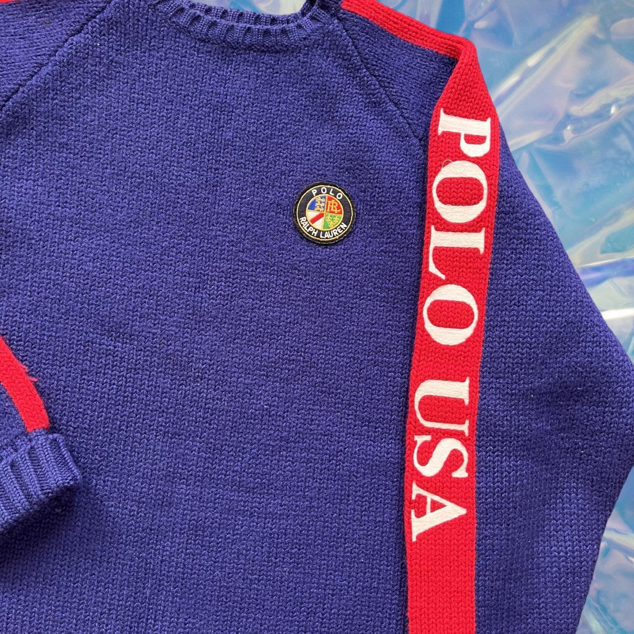 ◼️ Vintage Rare Polo Ralph Lauren Cookie Knitted Sweater