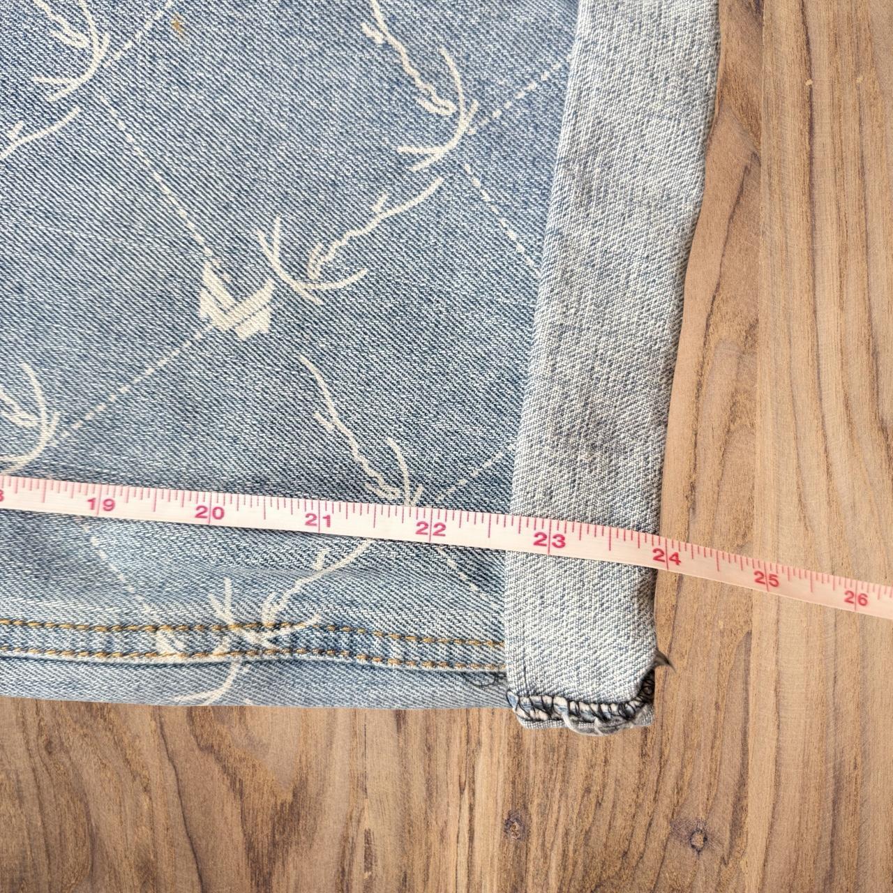 ◼️ Vintage Pelle Pelle Marc Buchanan Stonewashed Denim AOP Shorts