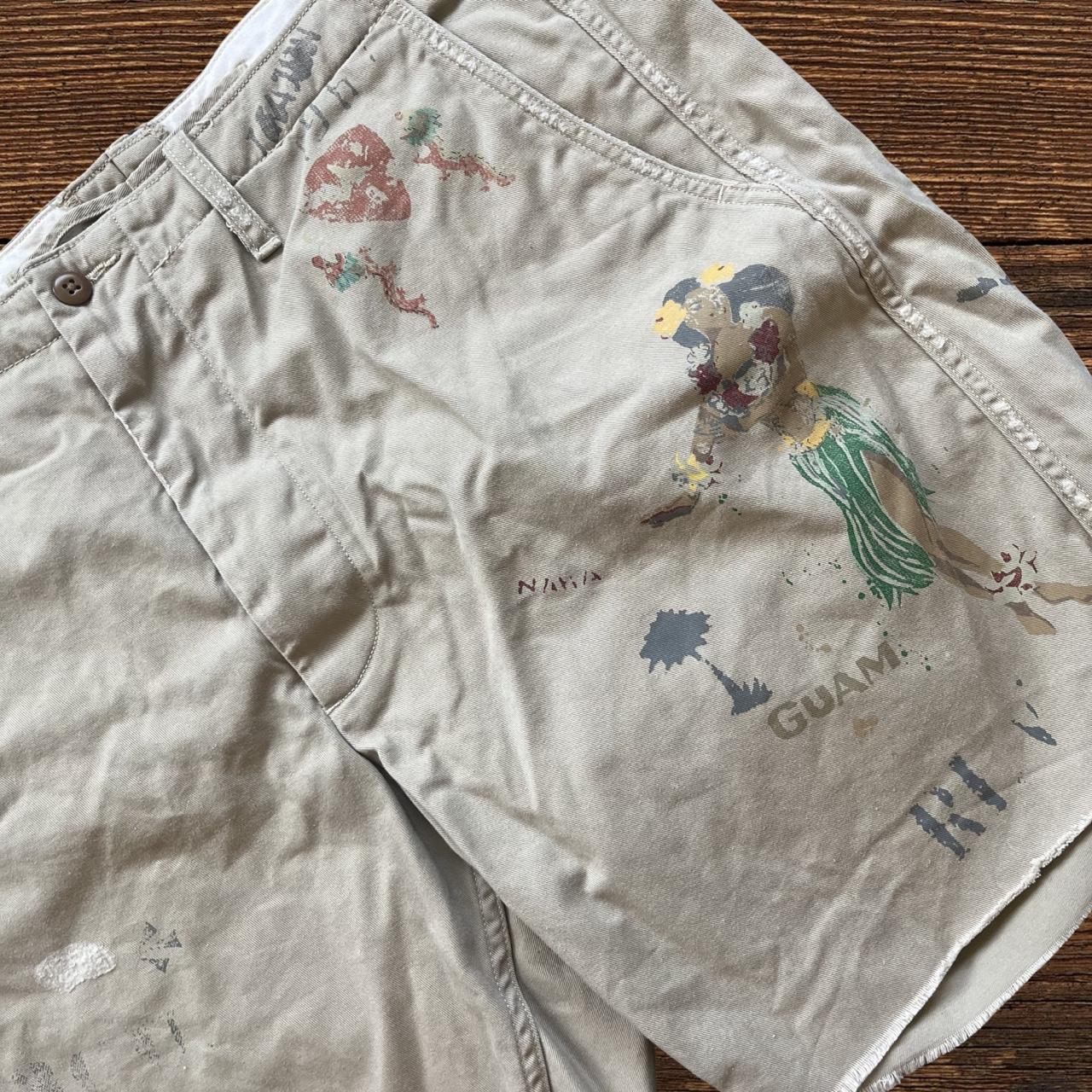 ◼️ Polo Ralph Lauren All Over Print Cargo Shorts