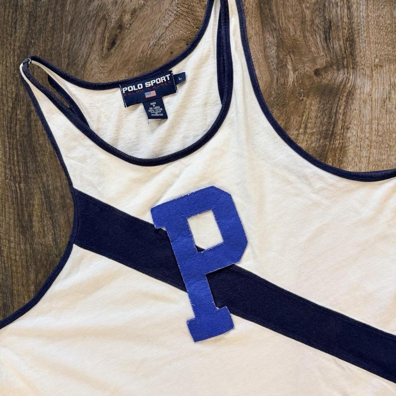 ◼️ Vintage Polo Sport P Stripe Vest