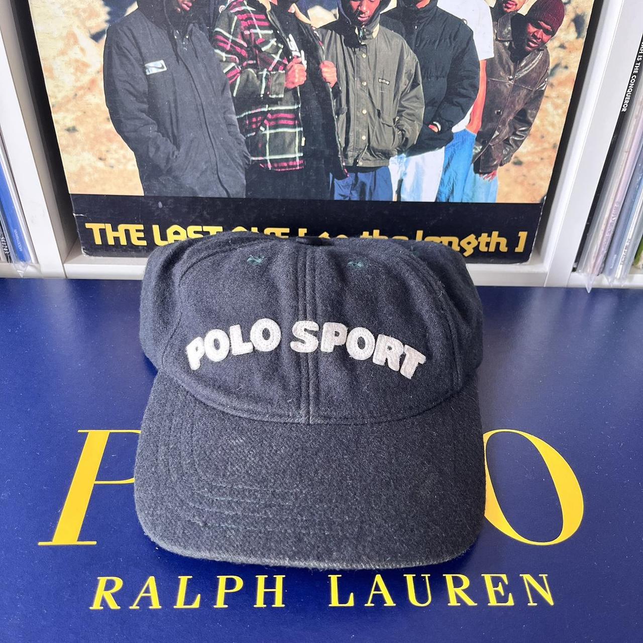 ◼️ Vintage Polo Sport Ralph Lauren Fitted Wool Cap