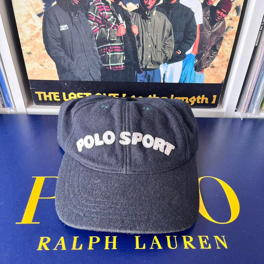 ◼️ Vintage Polo Sport Ralph Lauren Fitted Wool Cap