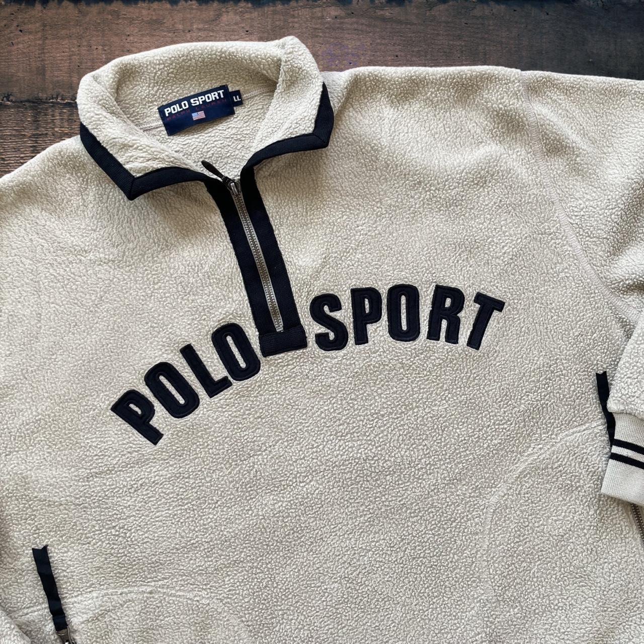 ◼️ Vintage Polo Sport Ralph Lauren Quarter Zip Fleece