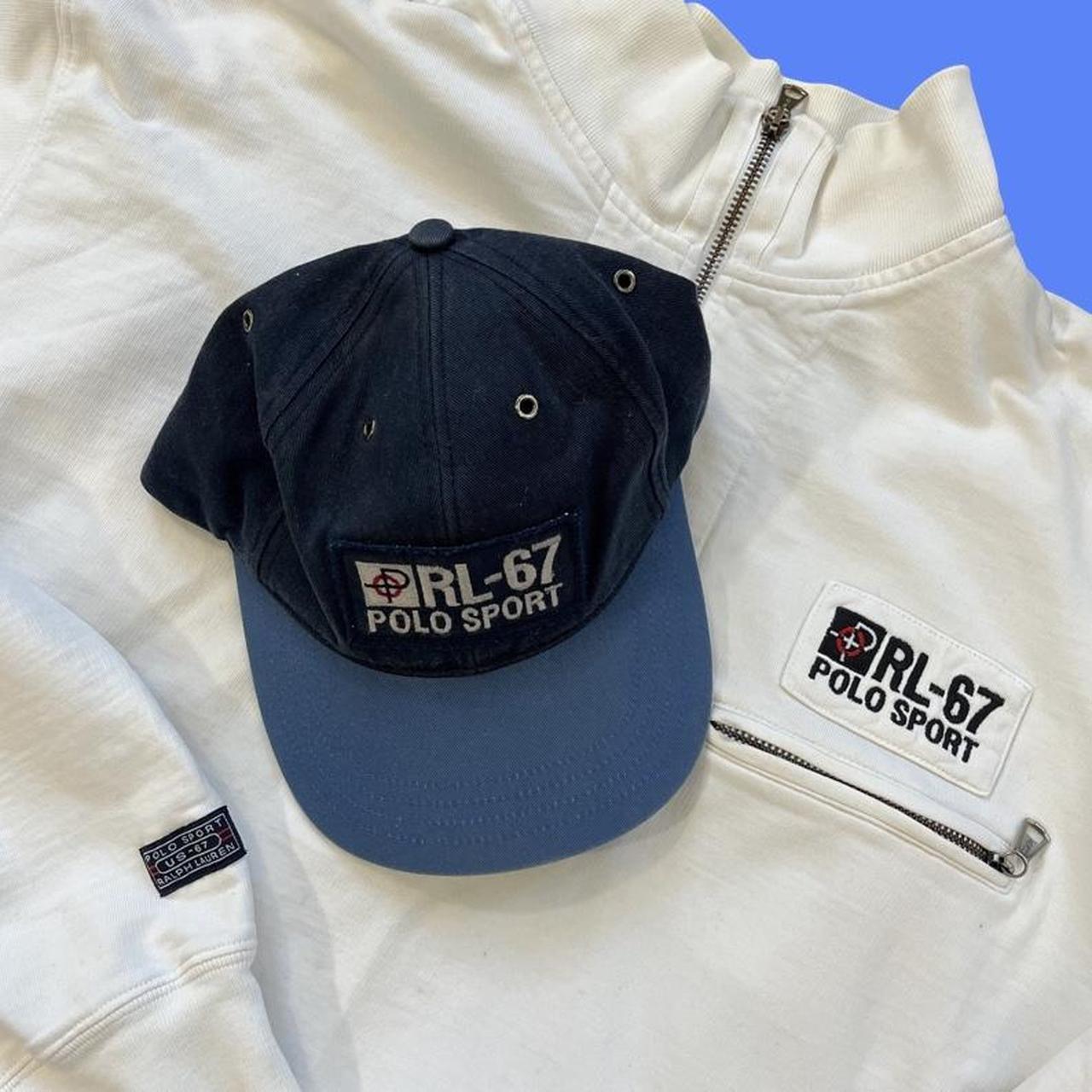 ◼️ Vintage RL-67 Polo Sport Ralph Lauren Quarter Zip Fleece Sweatshirt