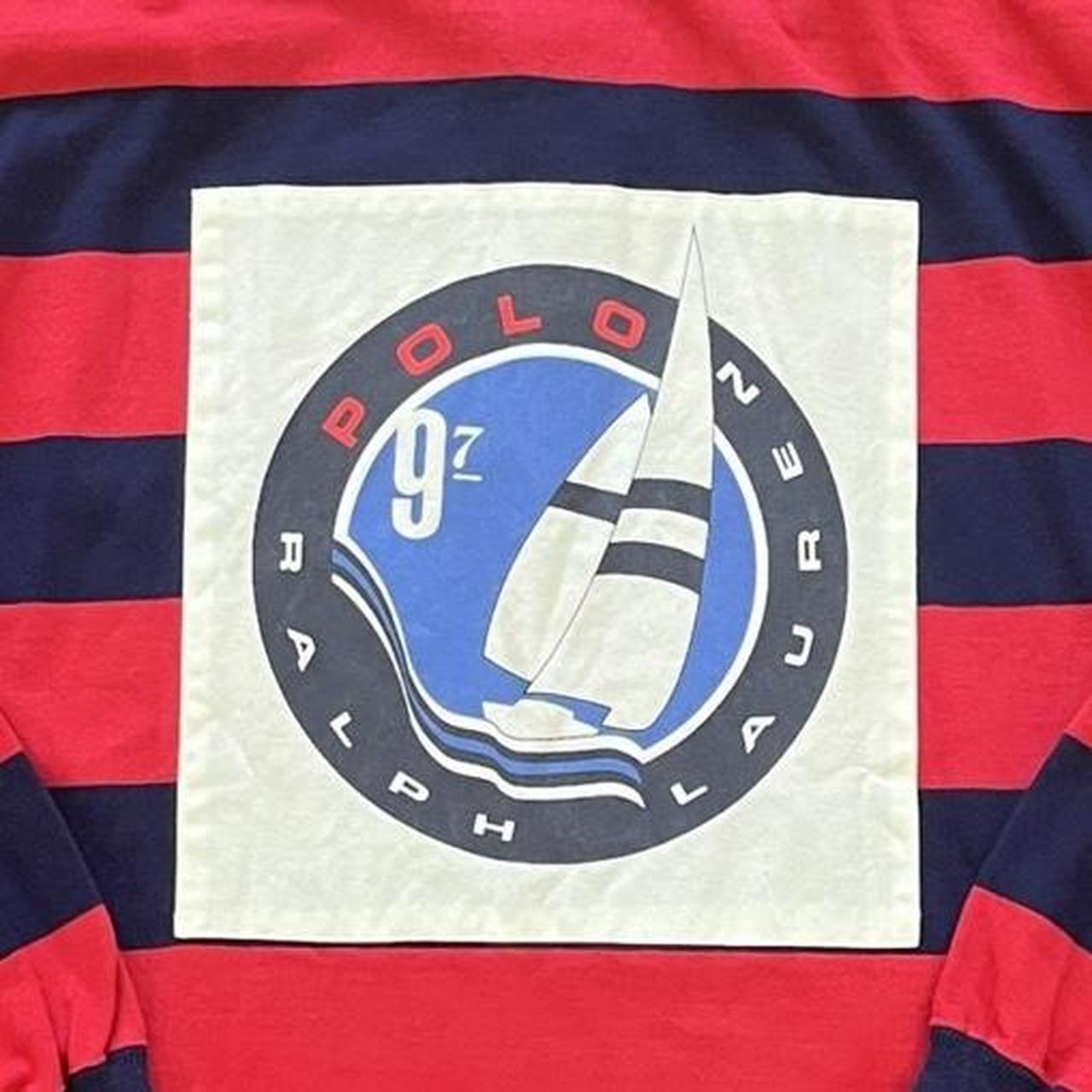 ◼️ Vintage Polo Ralph Lauren Rare 97 Sailing Polo Shirt