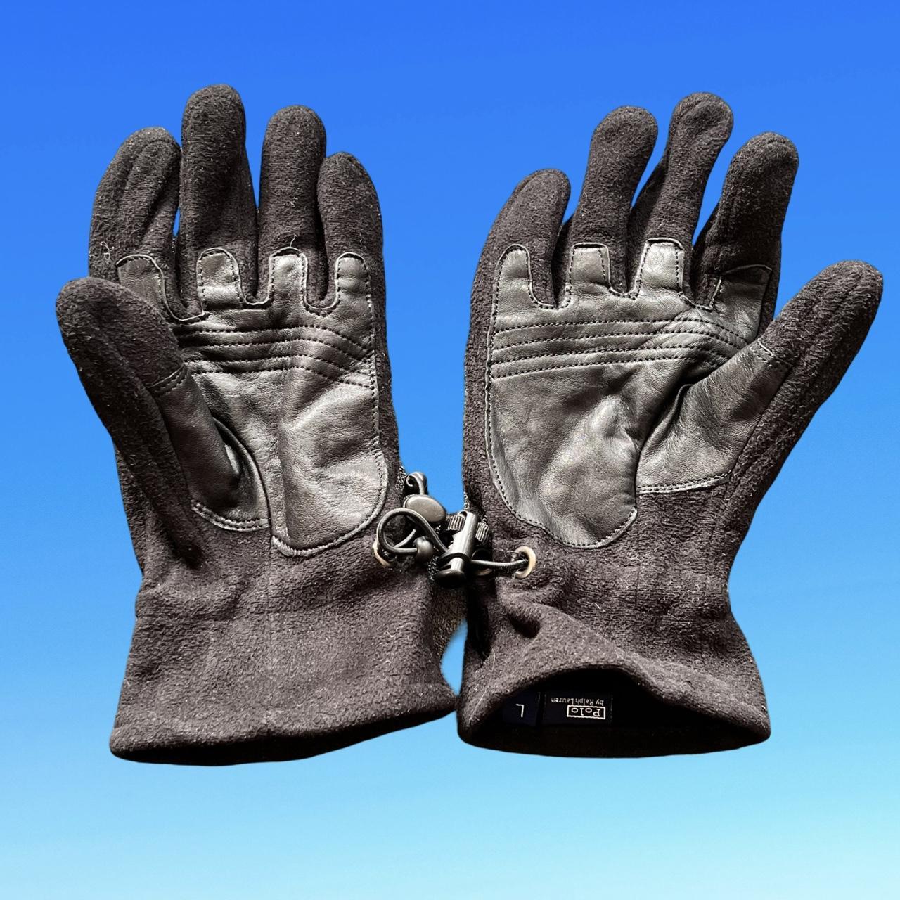 ◼️ Vintage Polo Ralph Lauren Fleece Gloves