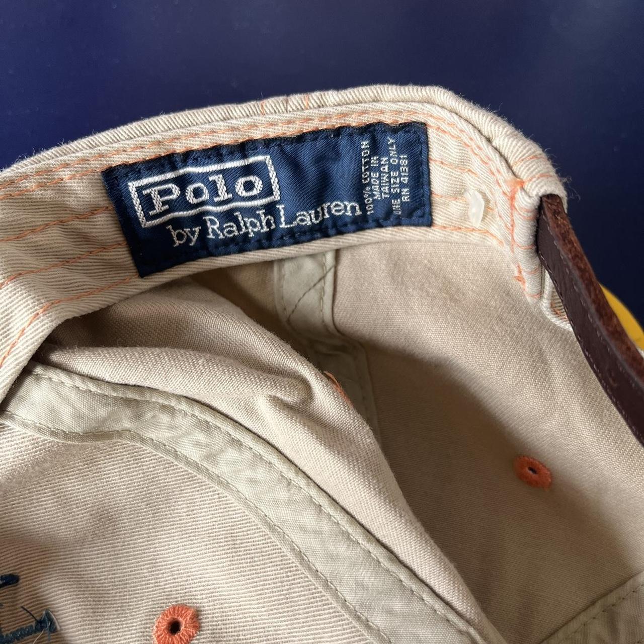 ◼️ Vintage Polo Ralph Lauren Shark Strapback Cap