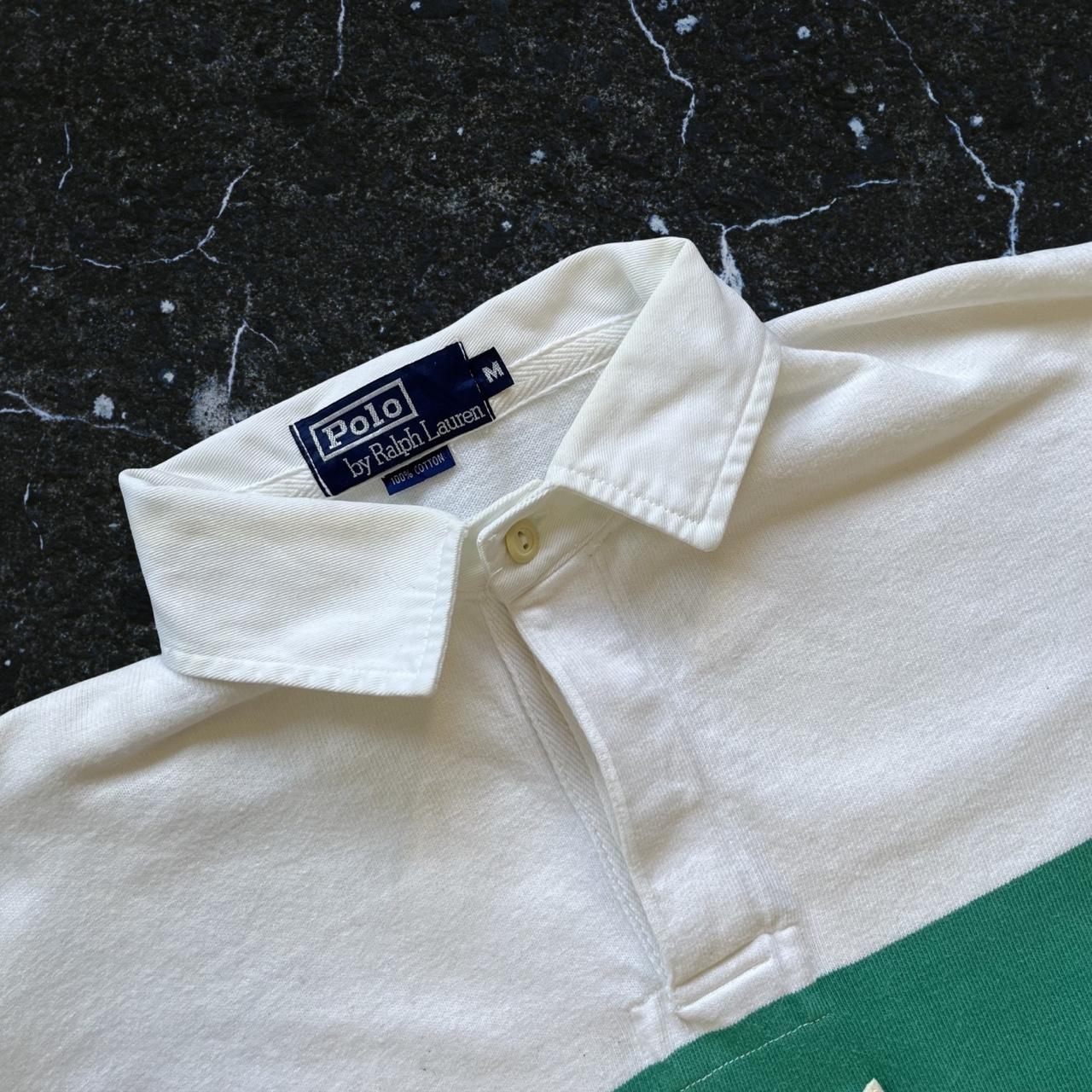 ◼️ Vintage Rare Polo Ralph Lauren K Swiss Polo Shirt