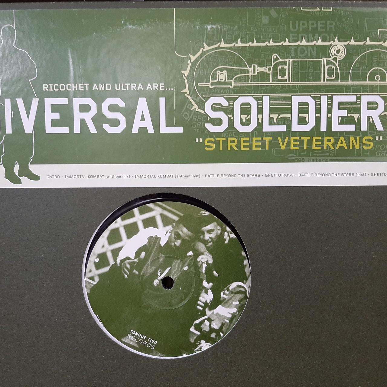 ◼️ Rare Universal Soldiers - Street Veterans EP Vinyl Record