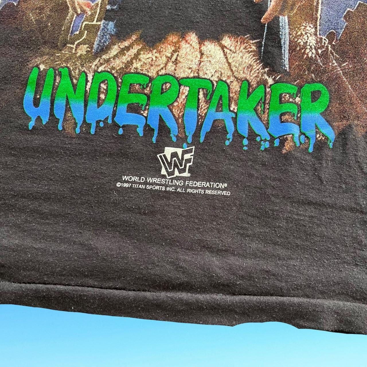 ◼️ Vintage Rare 1997 WWF Undertaker T Shirt