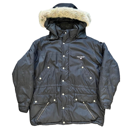 ◼️ Vintage Polo Sport Ralph Lauren Puffer Parka Coat Jacket