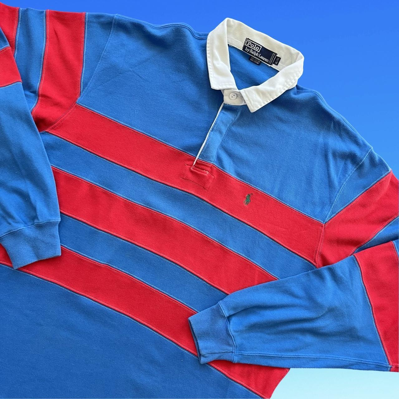 ◼️ Vintage Polo Ralph Lauren Striped Polo Shirt