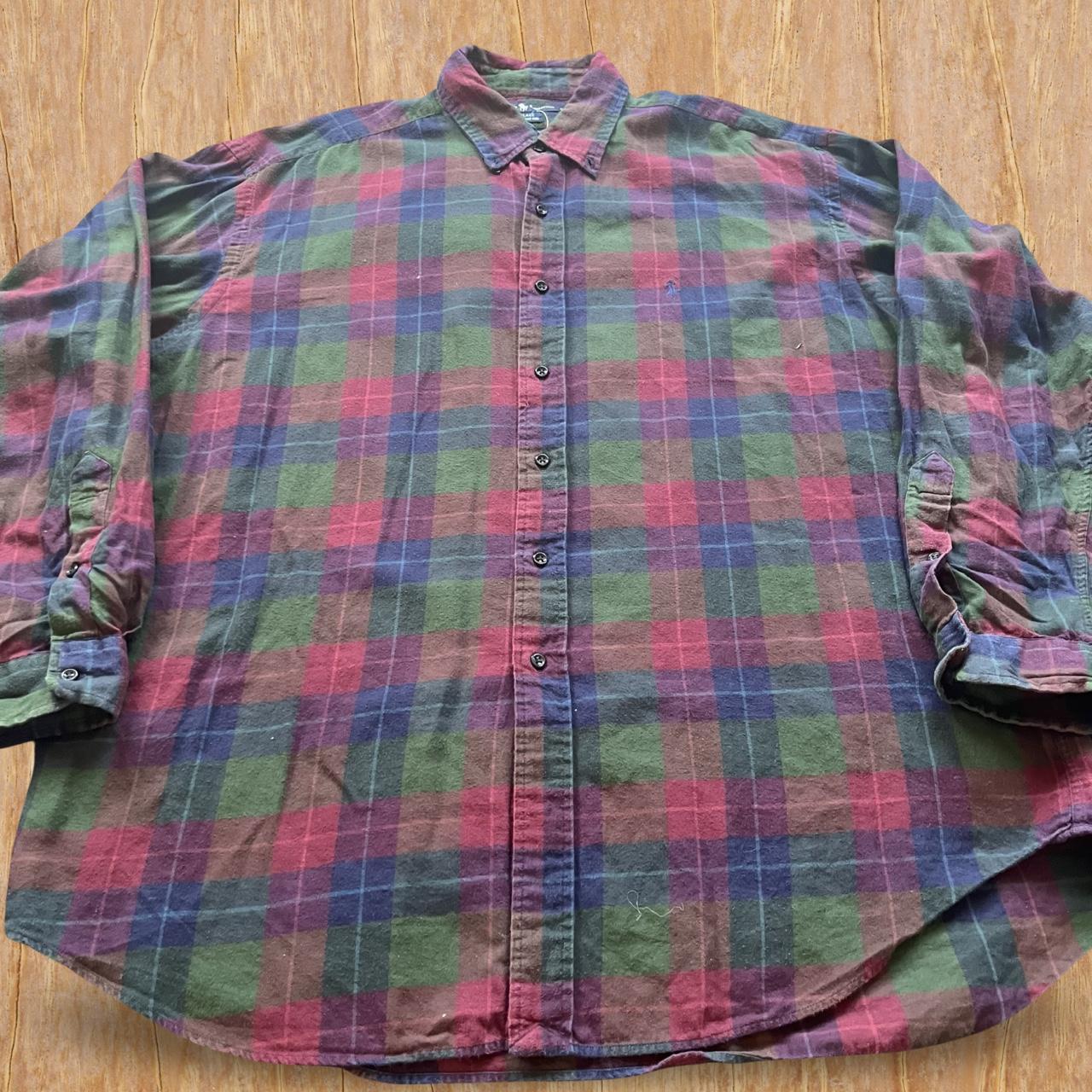 ◼️ Vintage Polo Ralph Lauren Long Sleeve Flannel Shirt