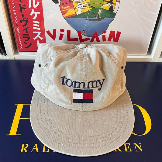 ◼️Vintage Tommy Hilfiger Cap Embroidered Stretchy Strapback Cap