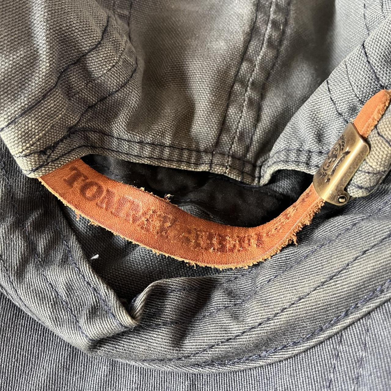 ◼️Vintage Tommy Hilfiger Leather Longbill Cap Strapback Cap