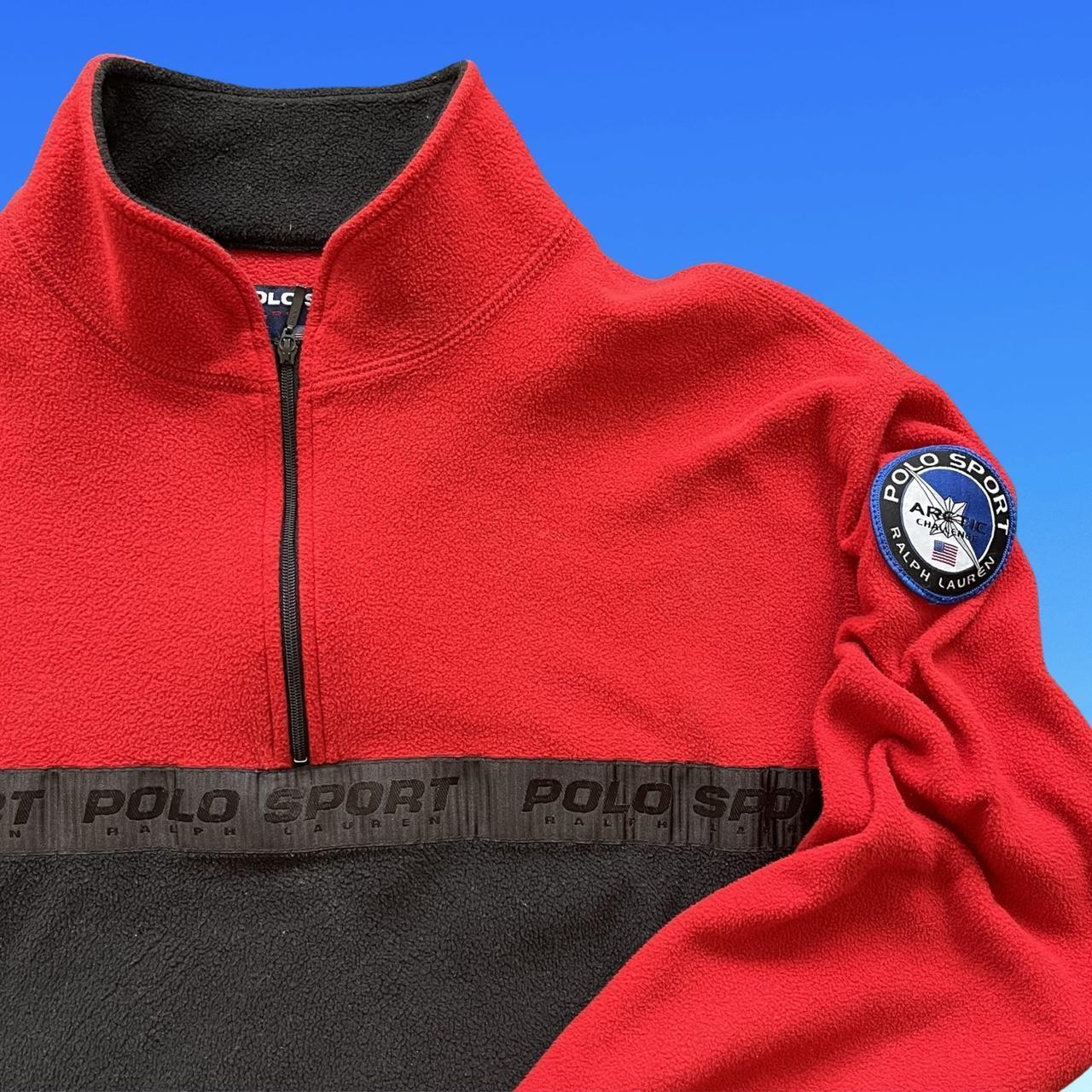 ◼️ Vintage Polo Ralph Lauren Arctic Challenge Quarter Zip Sweater Sweatshirt