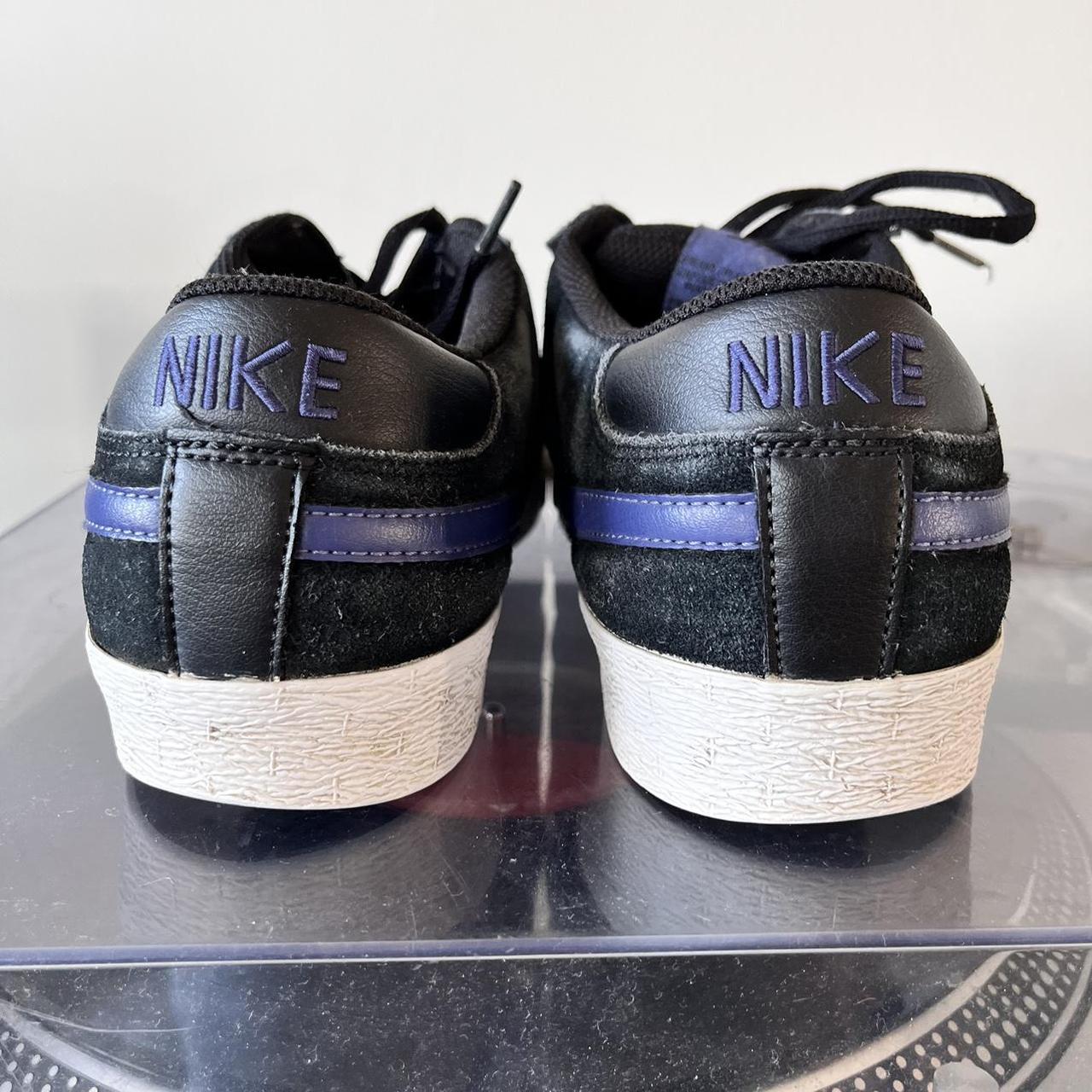 ◼️ Vintage Nike SB Blazer Low - Black/Blue Recall - August 2011 UK 11