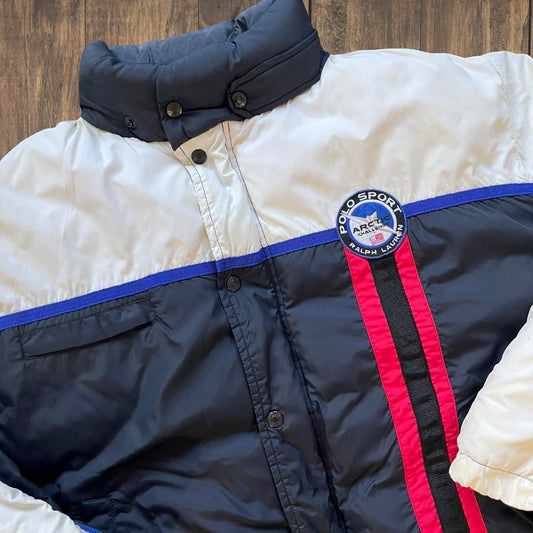 ◼️ Vintage Polo Ralph Lauren Arctic Challenge Puffer Goose Jacket