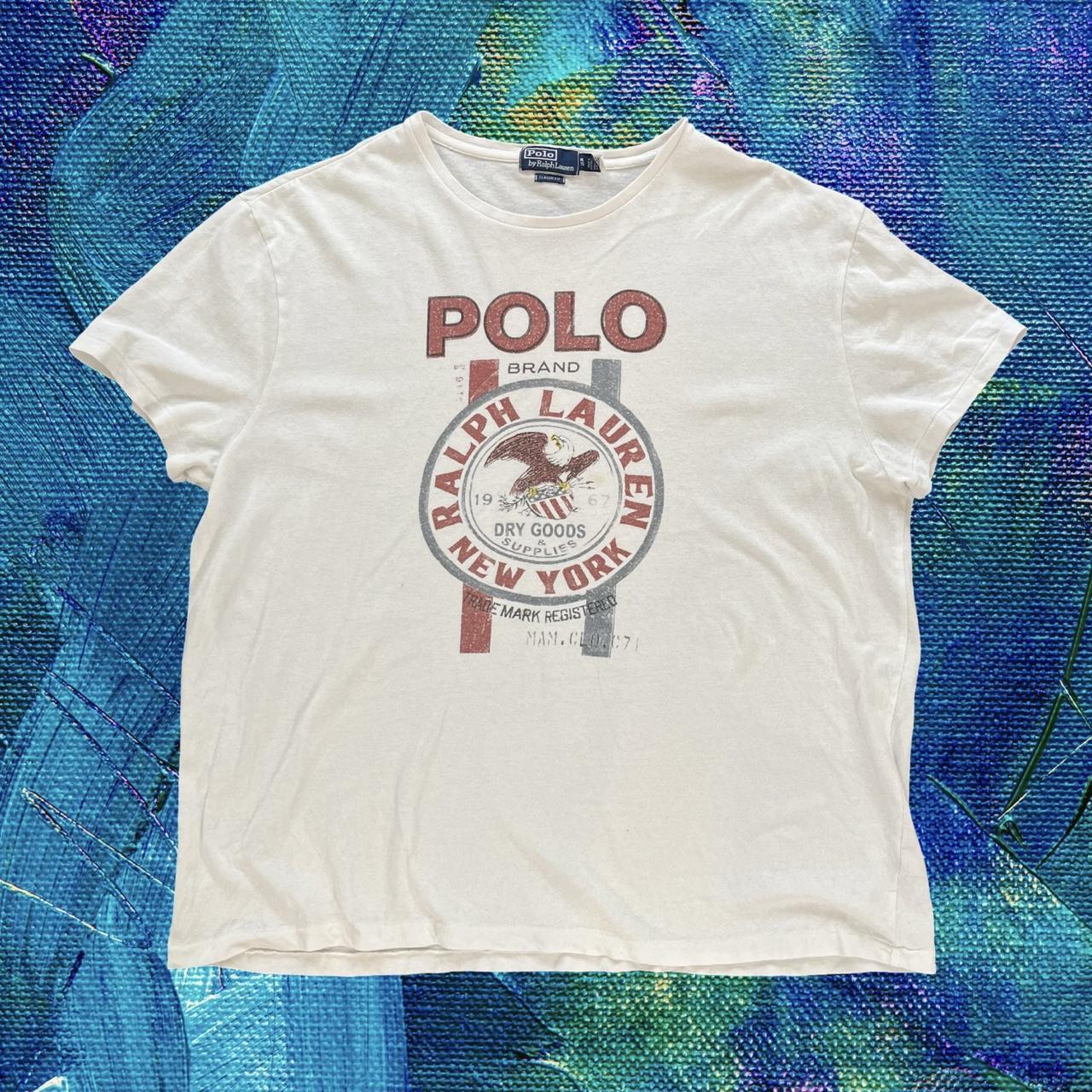 ◼️ Vintage Polo Ralph Lauren Spell Out T Shirt
