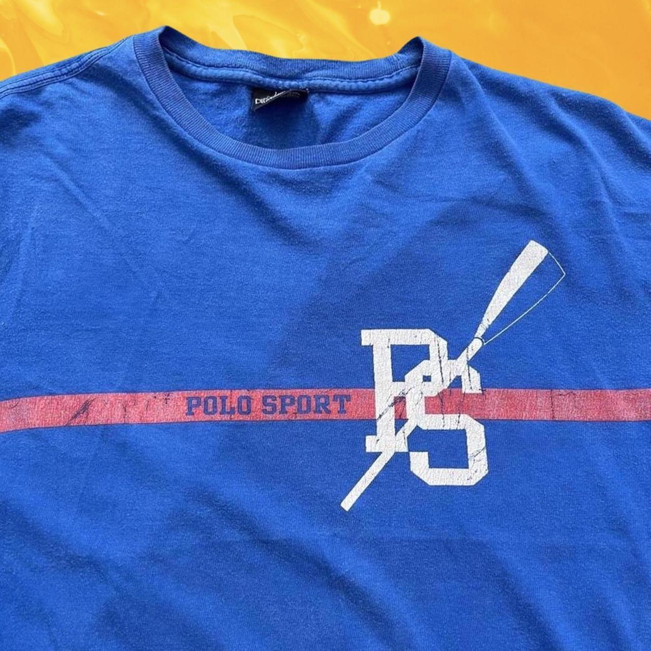 ◼️ Vintage Polo Sport Ralph Lauren Spell Out T Shirt Tee 90s