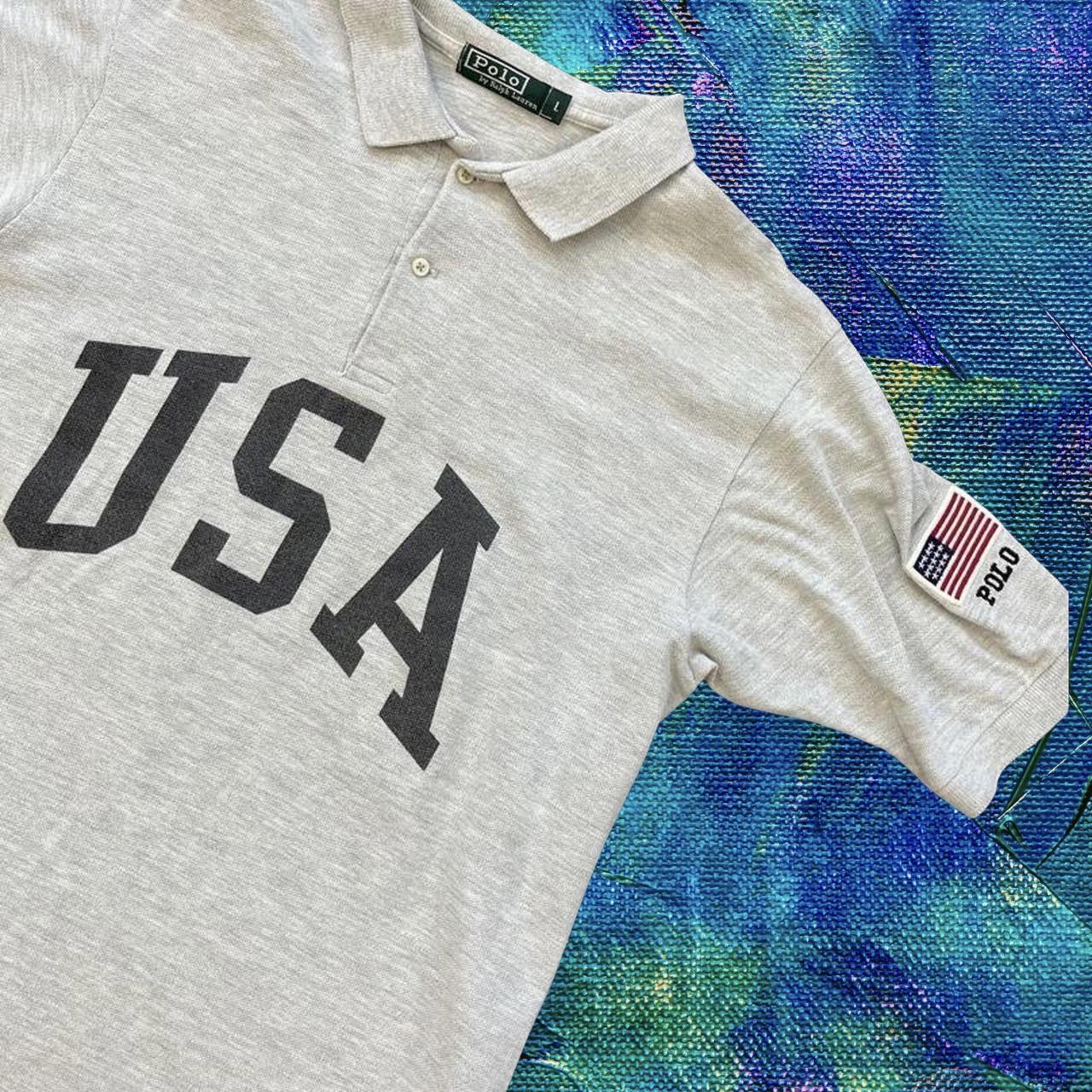◼️ Vintage Polo Ralph Lauren USA Polo Shirt
