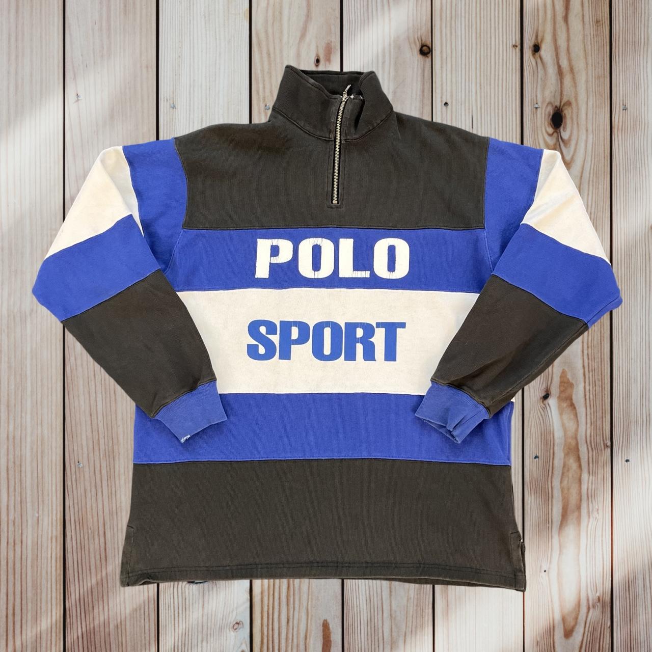 ◼️ Vintage Polo Sport Ralph Lauren Quarter Zip Sweater