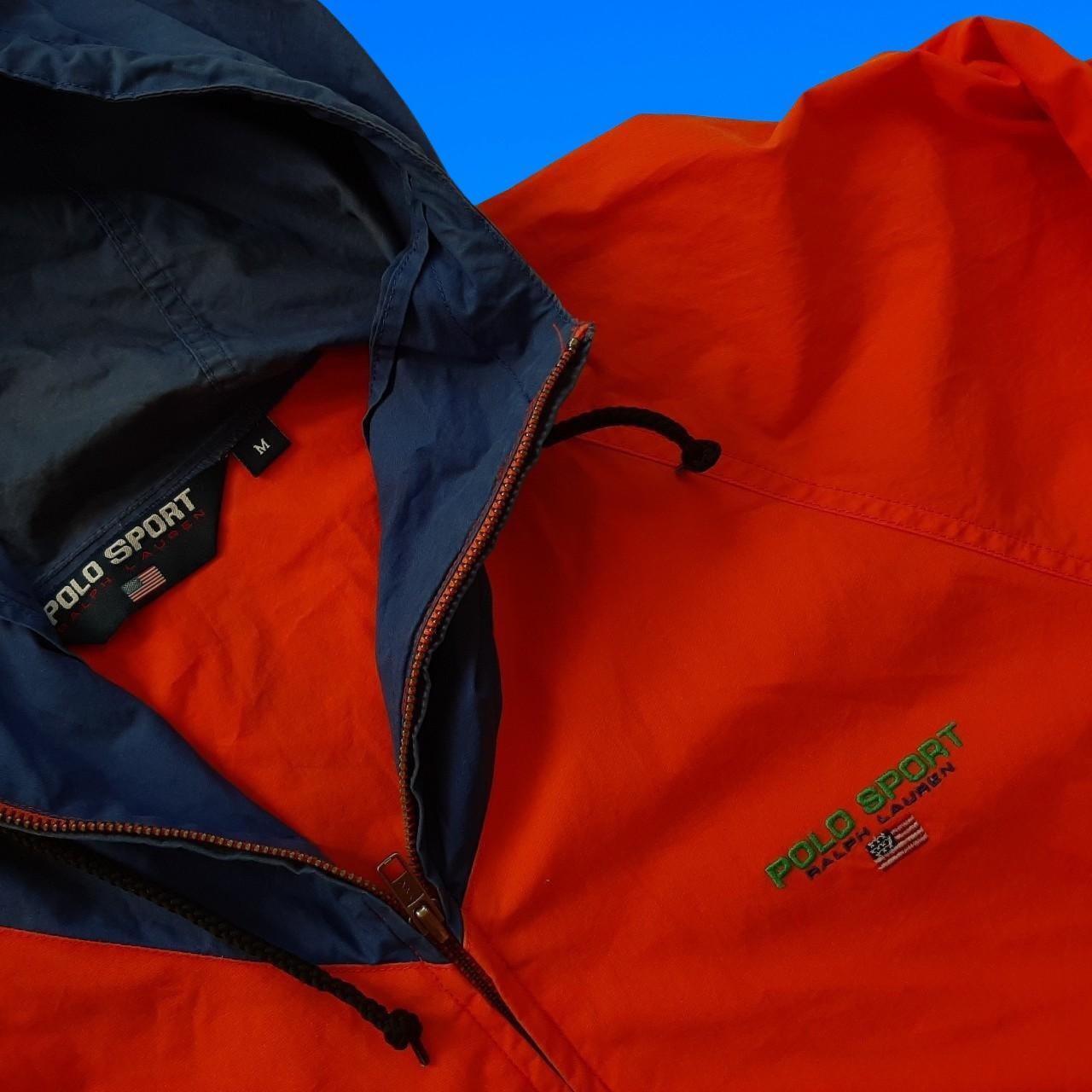 ◼️ Vintage Polo Sport Ralph Lauren Classic Zip Windbreaker Track Tracksuit Jacket