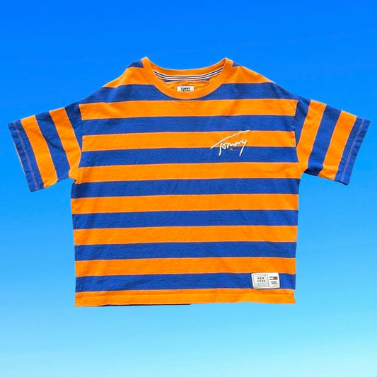 ◼️ Tommy Jeans Striped T Shirt 90s